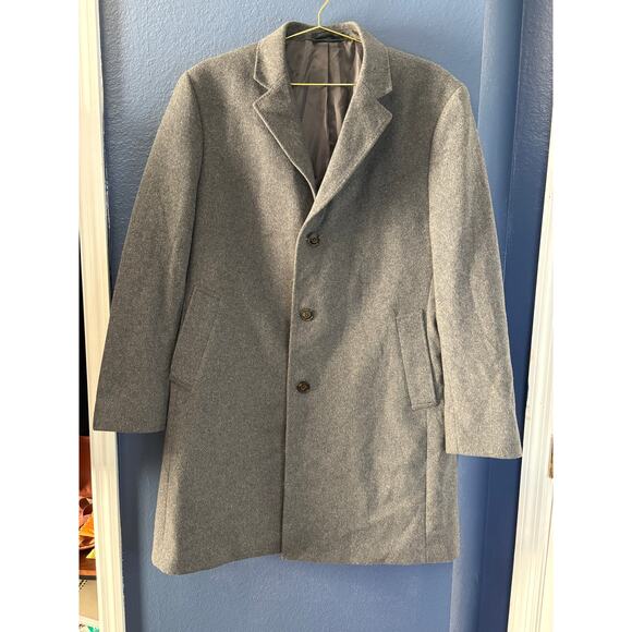 Lauren Ralph Lauren Gray Wool-Blend Coat – Size XL - Picture 1 of 4